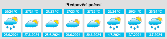 Weather outlook for the place Pedras de Fogo na WeatherSunshine.com