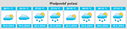 Weather outlook for the place Rovescala na WeatherSunshine.com