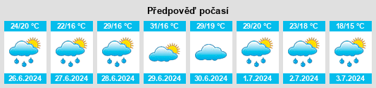 Weather outlook for the place Bozovici na WeatherSunshine.com