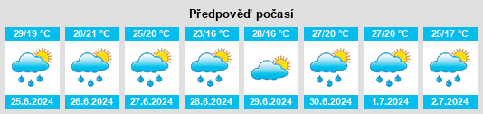 Weather outlook for the place Bobiceşti na WeatherSunshine.com