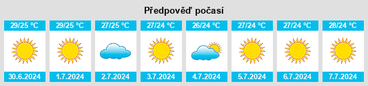 Weather outlook for the place Pozzallo na WeatherSunshine.com